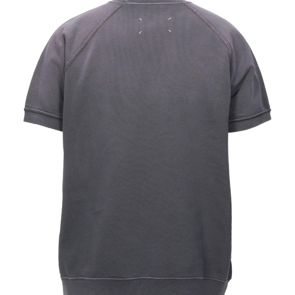 Maison Margiela Graphic Print Short Sleeve Sweat - Picture 2 of 6